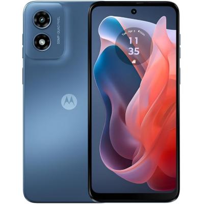 摩托罗拉 Moto G Play | 2024 | 解锁 | 适用于美国 4/64GB | 50MP 摄像头 | 蓝宝石蓝